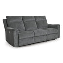  Manufacturer Color_Gravel  -- Barnsana 3320287 Reclining Power Sofa IMAGE 1