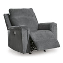  Manufacturer Color_Gravel  -- Barnsana 3320298 Power Rocker Recliner IMAGE 2