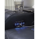  Manufacturer Color_Sapphire  -- Fyne-Dyme 3660313 Power Recliner with Adjustable Headrest IMAGE 10