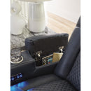  Manufacturer Color_Sapphire  -- Fyne-Dyme 3660313 Power Recliner with Adjustable Headrest IMAGE 9