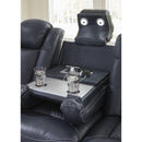  Manufacturer Color_Sapphire  -- Fyne-Dyme 3660315 Power Reclining Sofa with Adjustable Headrest IMAGE 8
