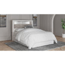  Signature Design by Ashley Altyra B2640-65 Queen Upholstered Panel Bookcase Headboard IMAGE 6