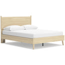  Size_Queen  -- Cabinella EB2444B2 Queen Platform Panel Bed IMAGE 1