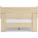  Size_Queen  -- Cabinella EB2444B2 Queen Platform Panel Bed IMAGE 4