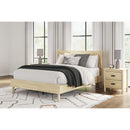  Size_Queen  -- Cabinella EB2444B2 Queen Platform Panel Bed IMAGE 5