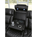  Manufacturer Color_Black  -- Boyington U2710615 Power Reclining Sofa with Adjustable Headrest IMAGE 9
