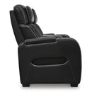  Manufacturer Color_Black  -- Boyington U2710618 Power Reclining Loveseat with Console and Adjustable Headrest IMAGE 4