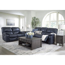  Manufacturer Color_Ocean  -- Leesworth U4380974 Reclining Power Loveseat IMAGE 11