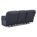  Manufacturer Color_Ocean  -- Leesworth U4380987 Reclining Power Sofa IMAGE 5