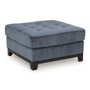  Manufacturer Color_Navy  -- Benchcraft Maxon Place Fabric Ottoman IMAGE 1