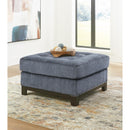  Manufacturer Color_Navy  -- Benchcraft Maxon Place Fabric Ottoman IMAGE 4