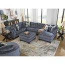  Manufacturer Color_Navy  -- Benchcraft Maxon Place Fabric Ottoman IMAGE 6