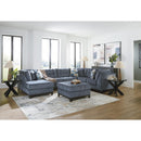  Manufacturer Color_Navy  -- Benchcraft Maxon Place Fabric Ottoman IMAGE 8