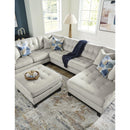  Manufacturer Color_Stone  -- Maxon Place 3300408 Oversized Accent Ottoman IMAGE 8