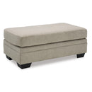  Manufacturer Color_Taupe  -- Stonemeade Fabric Ottoman IMAGE 1
