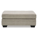  Manufacturer Color_Taupe  -- Stonemeade Fabric Ottoman IMAGE 2