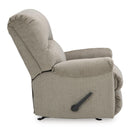  Manufacturer Color_Taupe  -- Stonemeade Rocker Fabric Recliner IMAGE 4