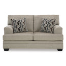  Manufacturer Color_Taupe  -- Stonemeade Stationary Fabric Loveseat IMAGE 2