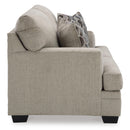  Manufacturer Color_Taupe  -- Stonemeade Stationary Fabric Loveseat IMAGE 3