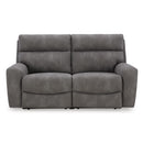  Manufacturer Color_Slate  -- Signature Design by Ashley Next Gen DuraPella Power Reclining Leather Look 2 pc Sectional IMAGE 1