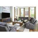 Manufacturer Color_Slate  -- Signature Design by Ashley Next Gen DuraPella Power Leather Look Recliner IMAGE 13