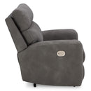  Manufacturer Color_Slate  -- Signature Design by Ashley Next Gen DuraPella Power Leather Look Recliner IMAGE 5