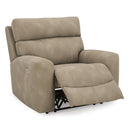  Manufacturer Color_Sand  -- Next-Gen DuraPella 6100413 Power Recliner with Adjustable Headrest IMAGE 2