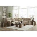  Manufacturer Color_Sand  -- Next-Gen DuraPella 61004S7 6 pc Power Reclining Sectional IMAGE 5