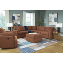  Manufacturer Color_Spice  -- Signature Design by Ashley Modmax Swivel Glider Fabric Recliner IMAGE 11