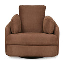  Manufacturer Color_Spice  -- Signature Design by Ashley Modmax Swivel Glider Fabric Recliner IMAGE 3