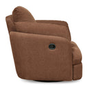  Manufacturer Color_Spice  -- Signature Design by Ashley Modmax Swivel Glider Fabric Recliner IMAGE 4