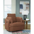  Manufacturer Color_Spice  -- Signature Design by Ashley Modmax Swivel Glider Fabric Recliner IMAGE 6