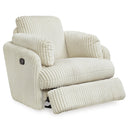  Manufacturer Color_Ivory  -- Signature Design by Ashley Tie Breaker Swivel Glider Fabric Recliner IMAGE 2