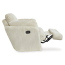  Manufacturer Color_Ivory  -- Signature Design by Ashley Tie Breaker Swivel Glider Fabric Recliner IMAGE 5