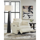  Manufacturer Color_Ivory  -- Signature Design by Ashley Tie Breaker Swivel Glider Fabric Recliner IMAGE 8