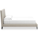  Size_King  -- Cielden B1199-82 King Upholstered Bed with Roll Slats IMAGE 3