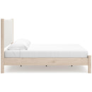  Size_King  -- Cadmori B2615B7 King Upholstered Panel Bed IMAGE 3