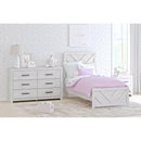  Size_Twin  -- Cayboni B3788B6 Twin Panel Bed IMAGE 7