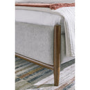  Size_Queen  -- Signature Design by Ashley Lyncott Upholstered Panel Bed IMAGE 5