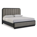 Size_California King  -- Rowanbeck B821B5 California King Upholstered Panel Bed IMAGE 1