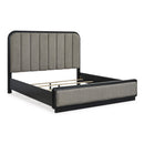  Size_California King  -- Rowanbeck B821B5 California King Upholstered Panel Bed IMAGE 4