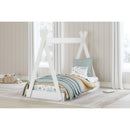  Size_Twin  -- Signature Design by Ashley Hallityn Panel Bed IMAGE 6