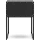  Signature Design by Ashley Socalle EB1865-291 One Drawer Night Stand IMAGE 4