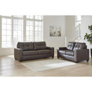  Manufacturer Color_Umber  -- Benchcraft Barlin Mills Stationary Leather Look Sofa IMAGE 6