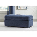  Manufacturer Color_Navy  -- Benchcraft Evansley Fabric Ottoman IMAGE 4