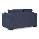  Manufacturer Color_Navy  -- Benchcraft Evansley Stationary Fabric Loveseat IMAGE 4