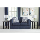  Manufacturer Color_Navy  -- Benchcraft Evansley Stationary Fabric Loveseat IMAGE 5