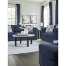  Manufacturer Color_Navy  -- Benchcraft Evansley Stationary Fabric Loveseat IMAGE 7