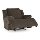  Manufacturer Color_Chocolate  -- Signature Design by Ashley Top Tier Rocker Fabric Recliner IMAGE 2