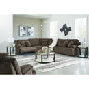  Manufacturer Color_Chocolate  -- Signature Design by Ashley Top Tier Reclining Fabric 5 pc Sectional IMAGE 7
